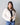 Contrast Trim Faux Fur Jacket